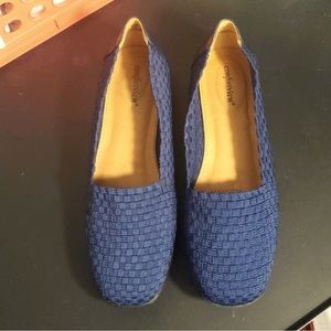 Comfortview Women's Wide Width The Bethany Flat Shoes Size 12W